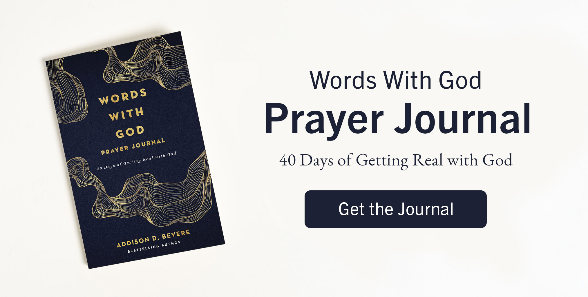 Words with God Prayer Journal